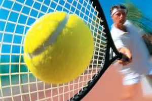 Court de tennis du domaine
